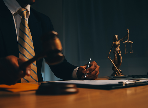 Legal authority reviewing signage policy documents